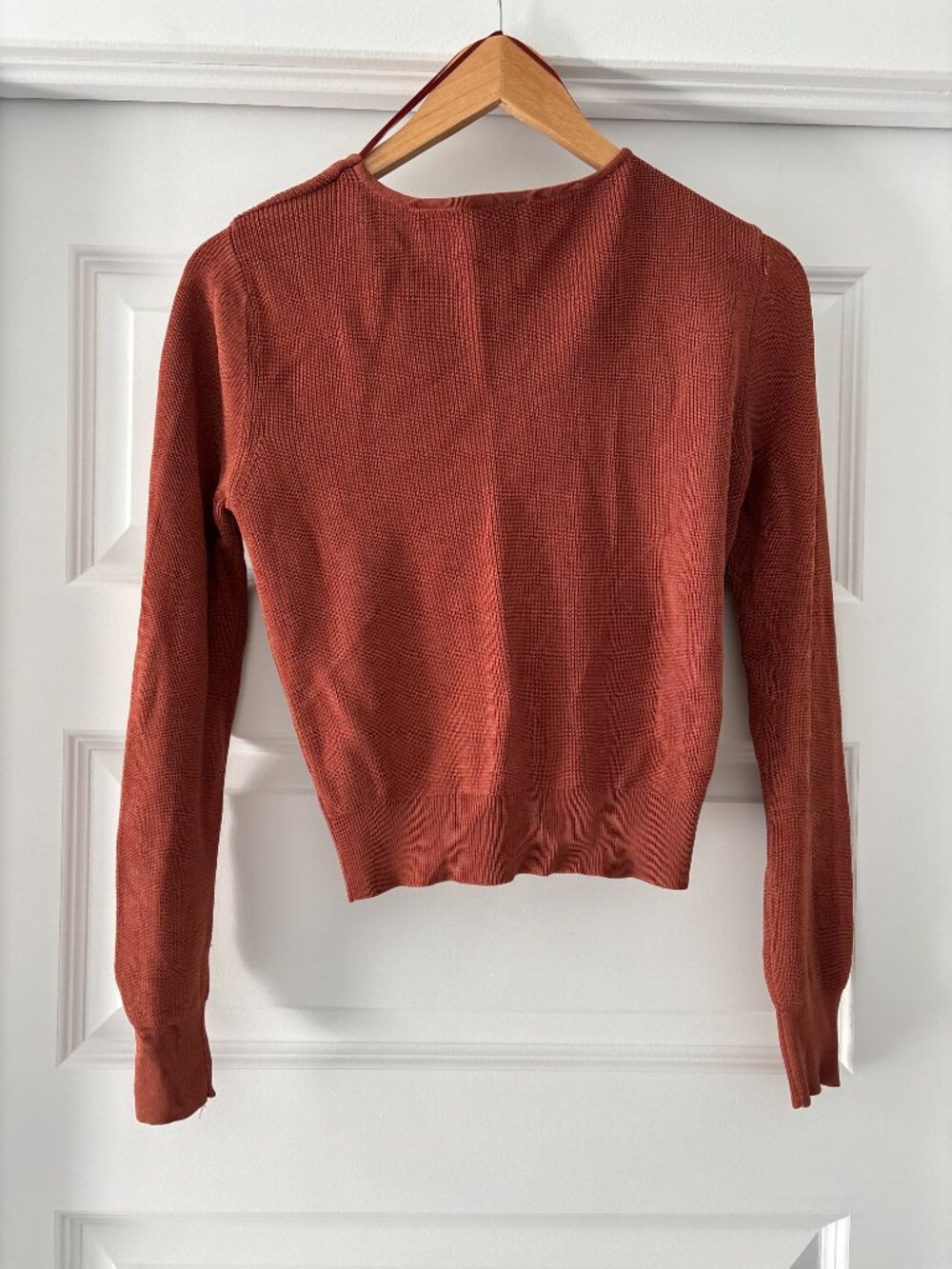 ✨ Dynamite Rust Knit Cardigan ✨ - Picture 4 of 12